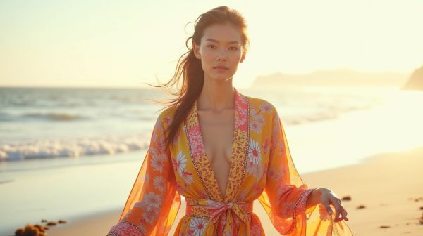 Kimono de plage : l'accessoire mode de l'été pour les femmes