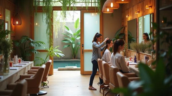 Le salon de coiffure bio, l'allié insoupçonné de votre sérénité capillaire