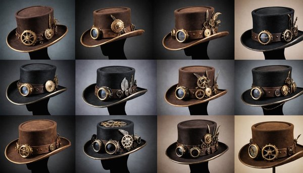 Découvrez la magie des chapeaux steampunk uniques